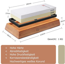 PAUDIN Premium Whetstone Messerschärfstein 1000/6000