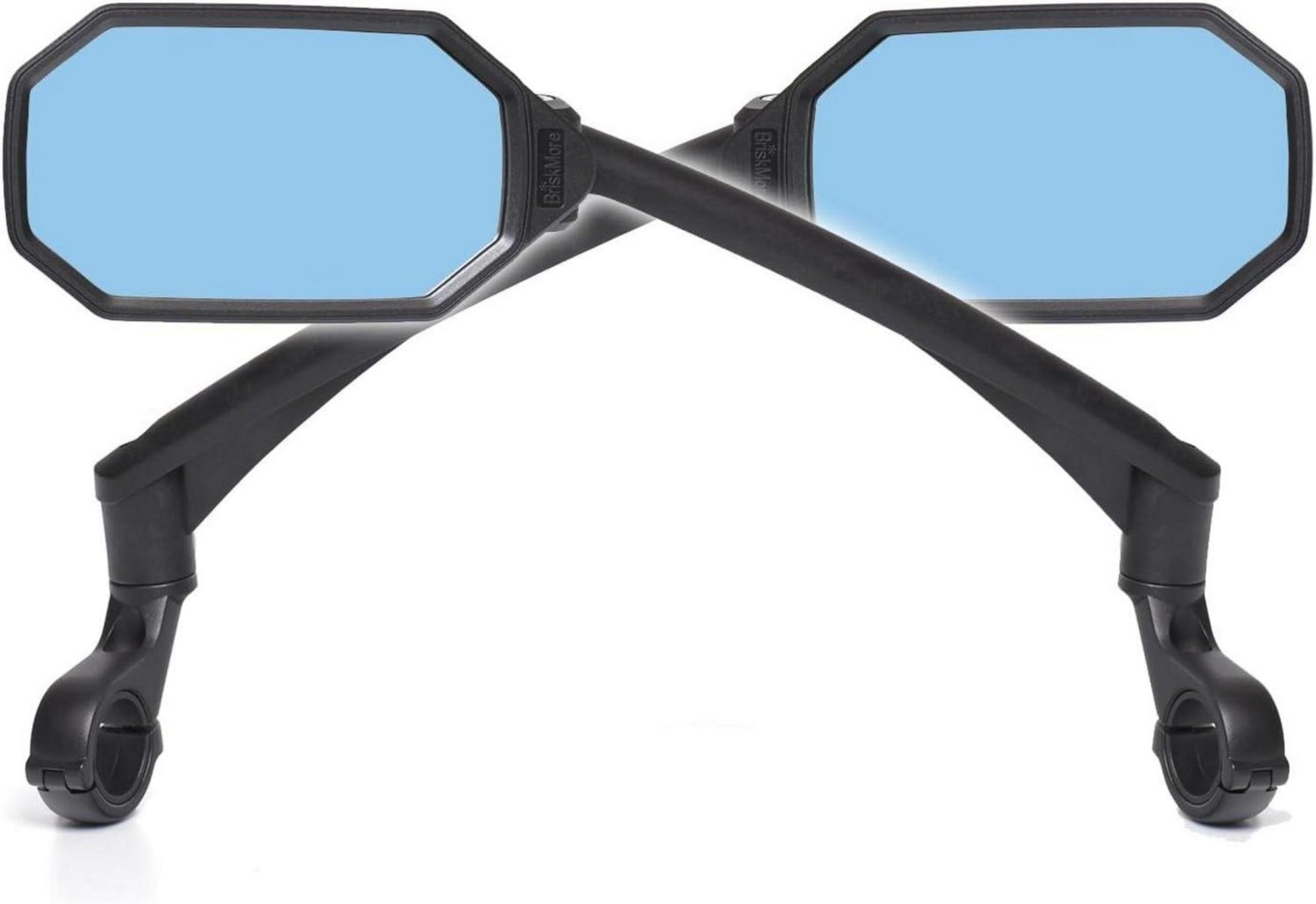 Fahrrad Lenker Spiegel HD Blue Convex Glas kratzfest Rückansicht