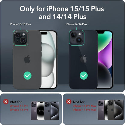 ESR Kamera Schutz für iPhone 15/14 Plus, Armorite Linsen