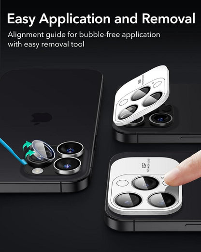 Kamera Schutzfolie iPhone 16 Pro Max/16 Pro/15 Pro Max/15 Pro/14 Pro
