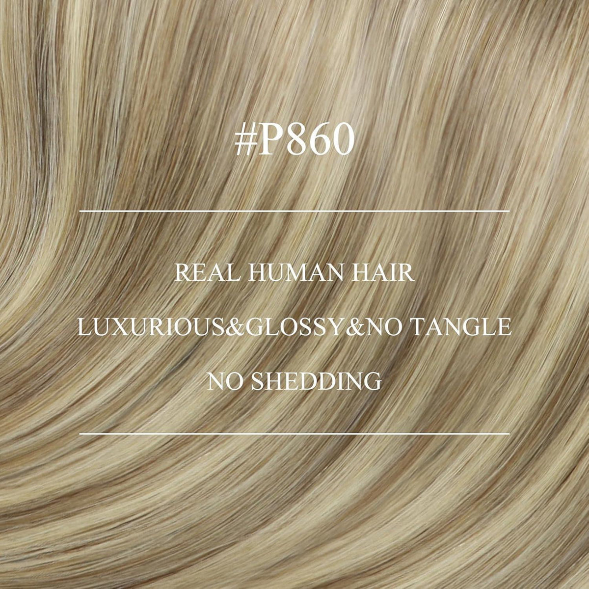 Echthaar Nanoring Extensions Hellbraun 45cm - 50g
