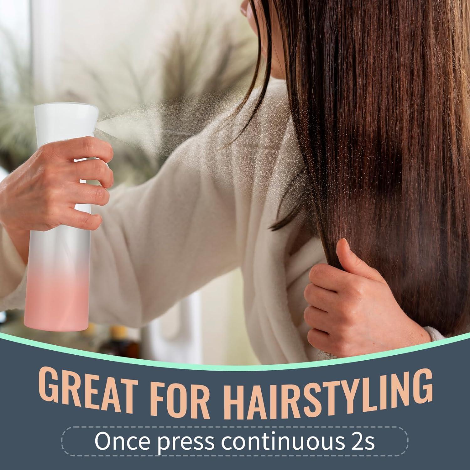 Haarbürste mit 200ml Haar Sprühflasche und Entwirrbürste Set
