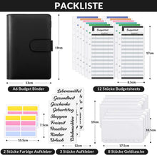 Budget Planner A6 Geldumschläge Geld Organizer Finanzplaner