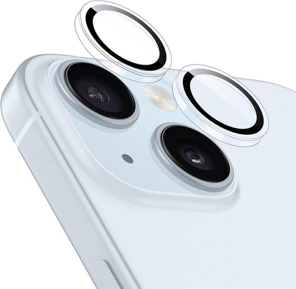 ESR Kamera Schutzfolien für iPhone 15/14 Plus, gehärtetes Glas mit