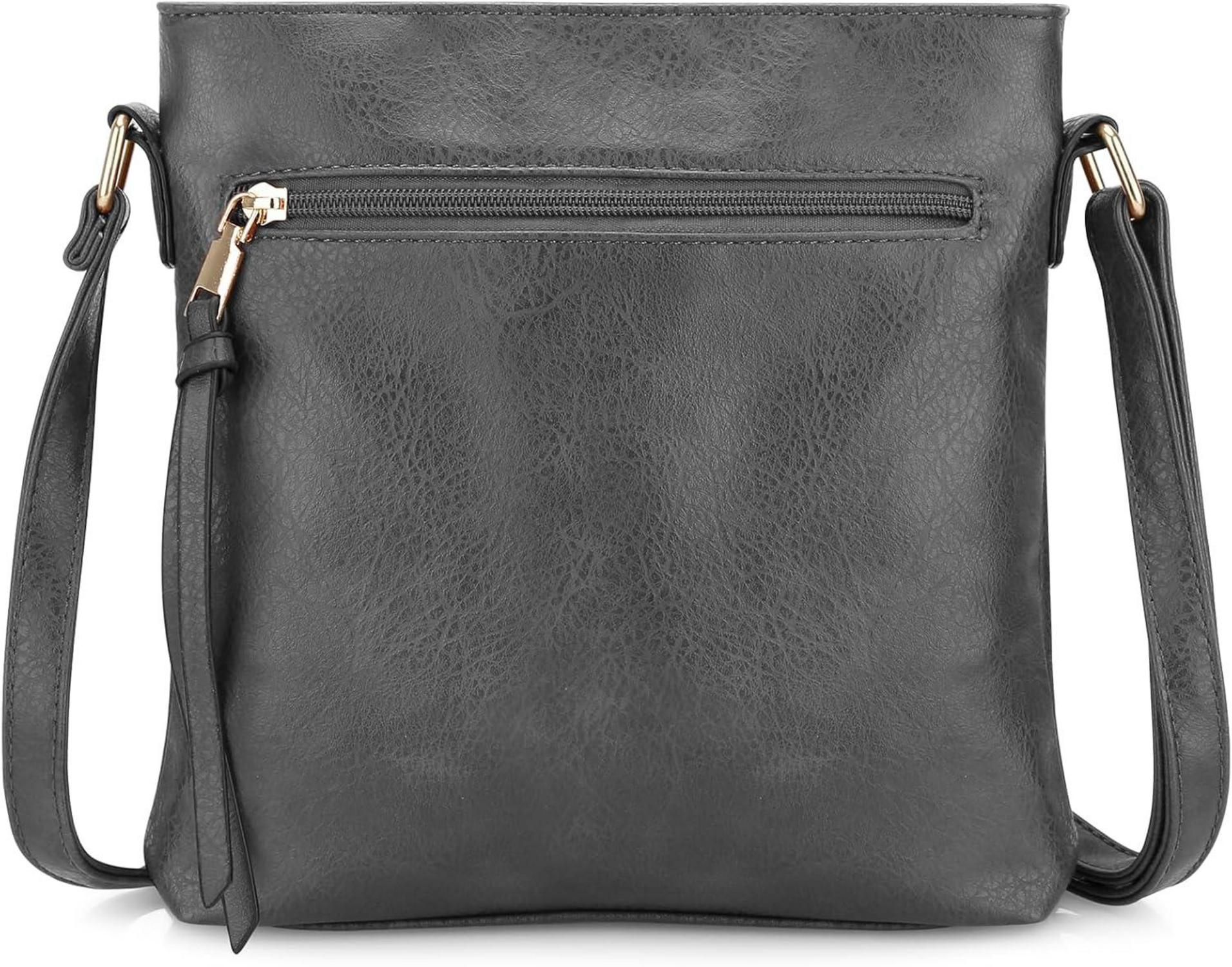 Damen Umhängetasche Crossbody Tasche PU-Leder mehrere Taschen