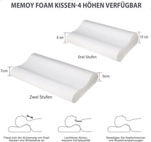 Orthopädisches Memory Foam Kopfkissen 50x36 cm