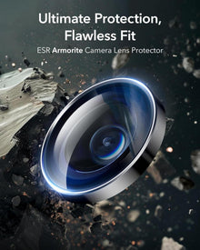 ESR iPhone 15 Pro Max Kamera Schutzfolie, gehärtetes Glas, 1