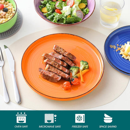 Vancasso Bonita 24tlg Geschirrset Steingut Modern Bunt