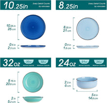 24tlg Geschirrset vancasso bonita Modernes Tafelservice