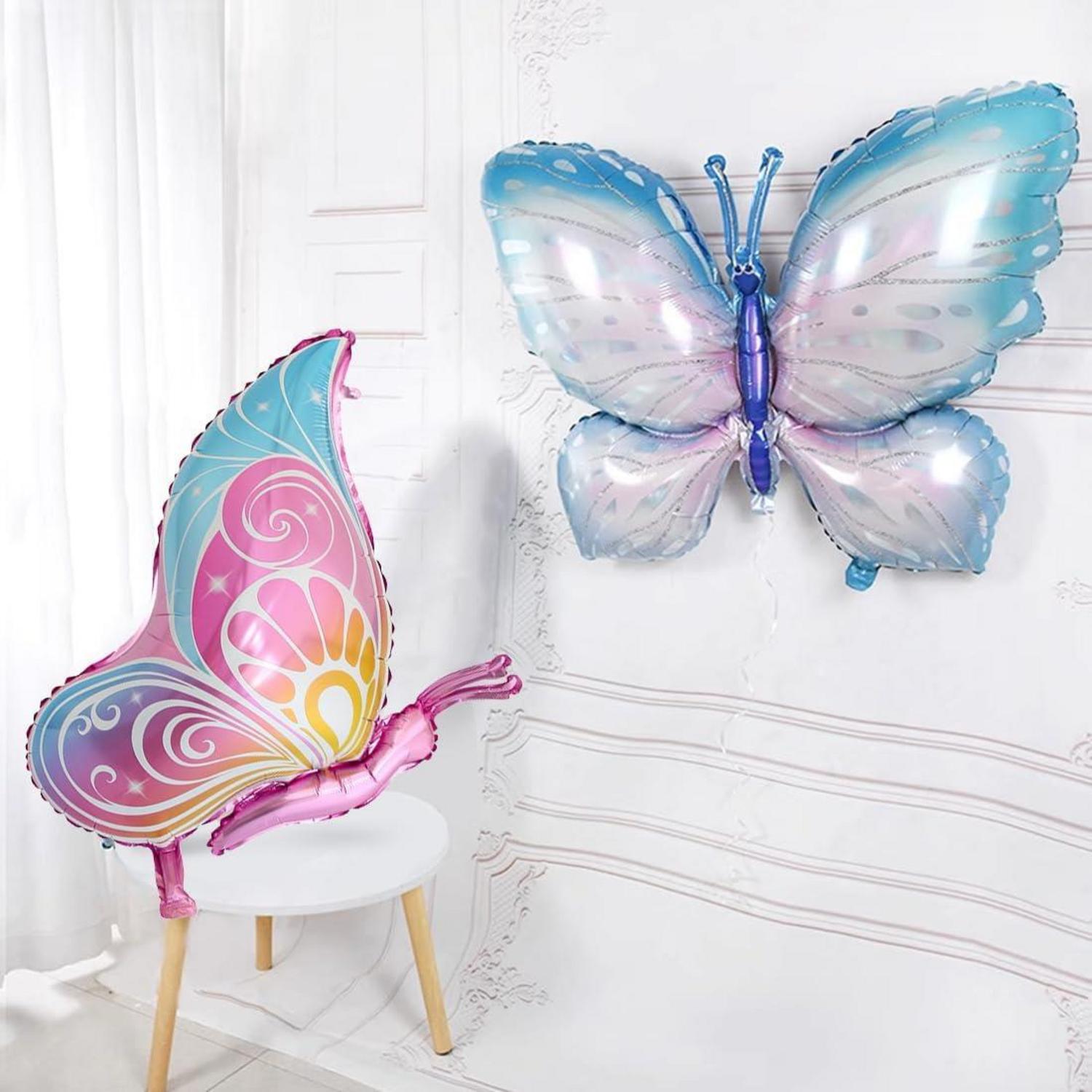 Schmetterling Folienballon Set für Mädchen Party