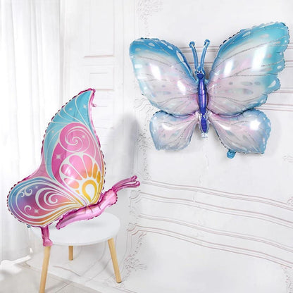 Schmetterling Folienballon Set für Mädchen Party
