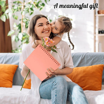 JAECU Fotoalbum 24x24cm DIY Spiralalbum Scrapbook Album 80