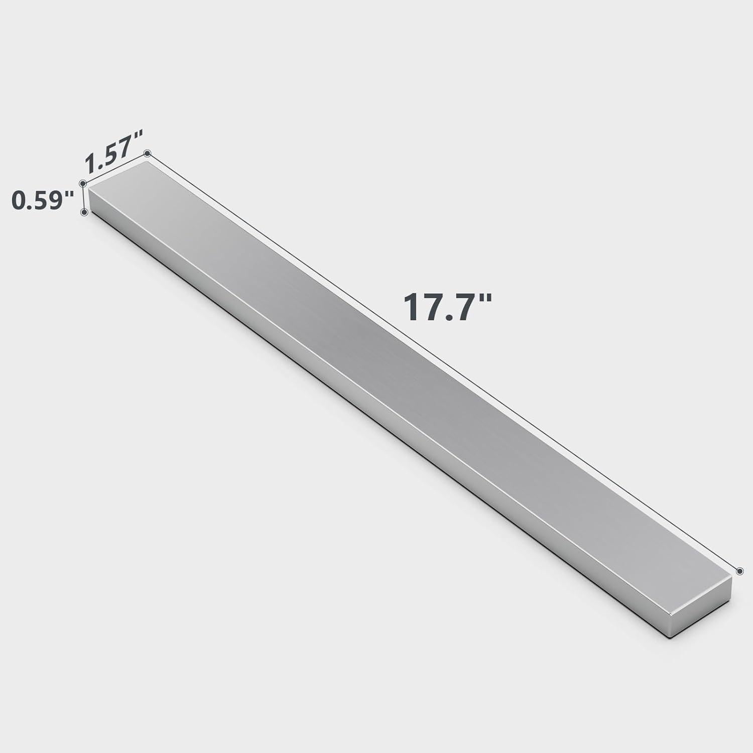 Magnetleiste Messer 45cm Edelstahl Extra Stark Magnetisch Platzsparend