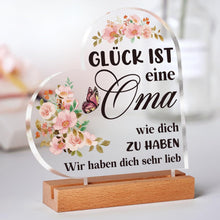 Apjielop® Acryl Oma Geschenk Geburtstag Deko Ornamente