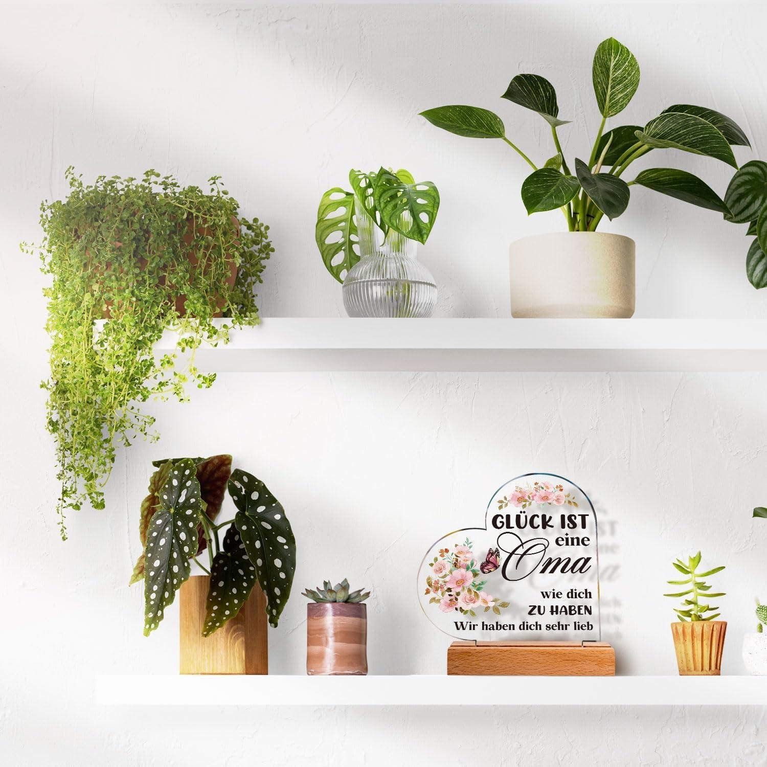 Acryl Oma Geschenk Dekorative Ornamente Geburtstagsgeschenk