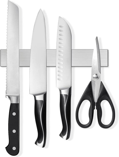 Magnetleiste Messer selbstklebend 25cm Edelstahl stark magnetisch