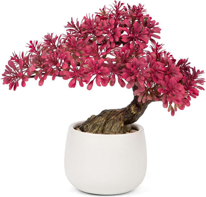 Kunstpflanze Bonsai Baum Keramiktopf Künstlich Aesthetic Deko Feng