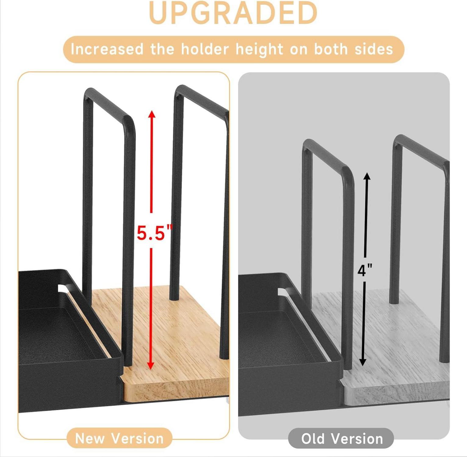 Serviettenhalter: Schwarz, Modern & Multifunktional, Metall