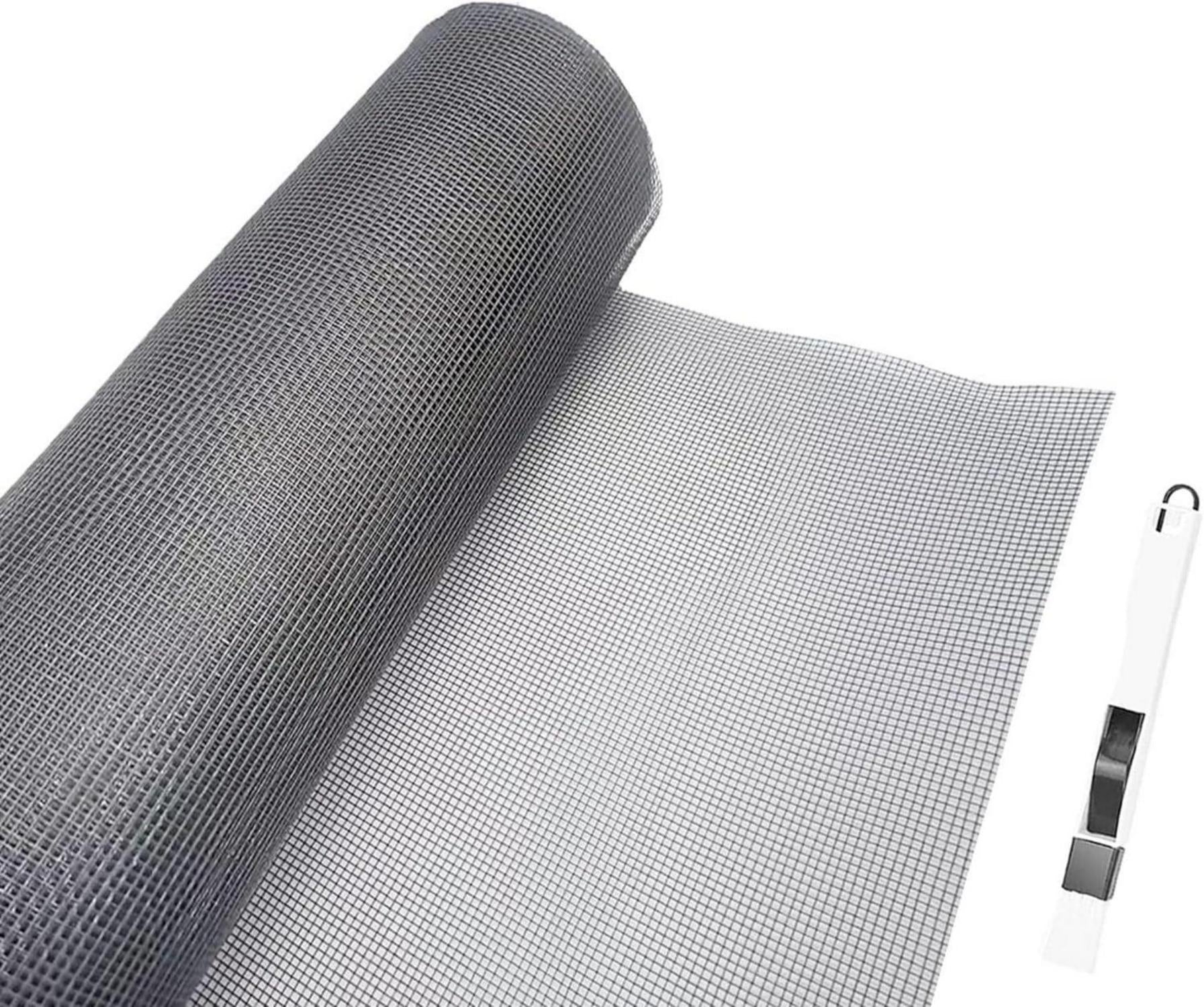 Fiberglas Fliegengitter Fenster 200x150cm Schneidbar & Reißfest