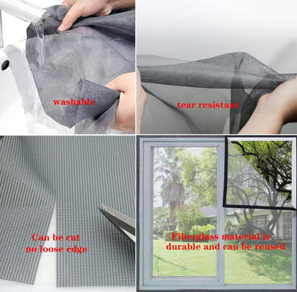 Fliegengitter Fenster 200x150 cm - Insektenschutz