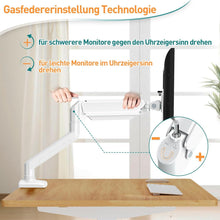 Monitor Halterung 13-32 Zoll VESA 75/100 Gasdruckfeder