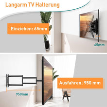 TV Wandhalterung 26-65 Zoll Fernseher Schwenkbar Neigbar