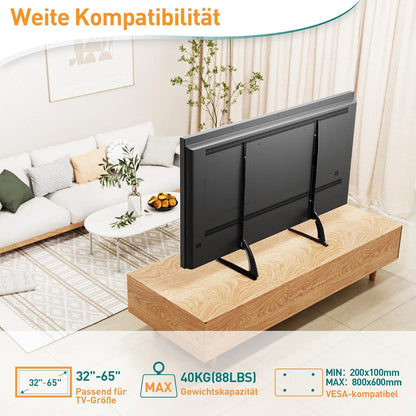 Universal TV Standfüße für 32-65 Zoll