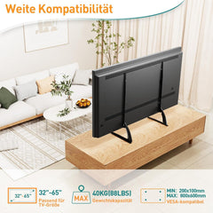 Universal TV Standfüße für 32-65 Zoll