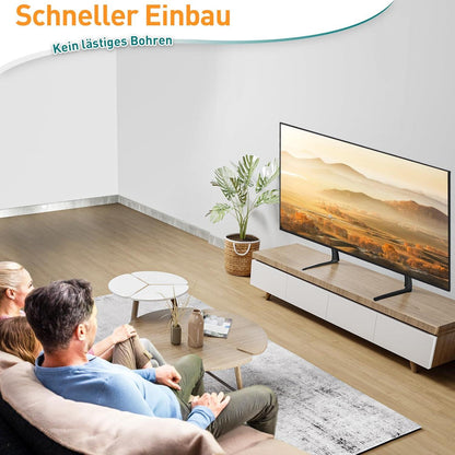 TV Standfuß Universal 32-65 Zoll VESA 800x600mm höhenverstellbar bis 40KG