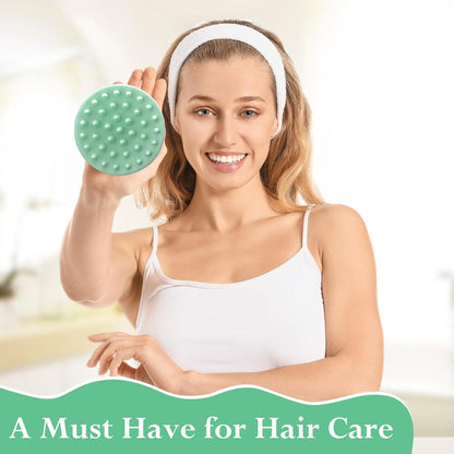 Silikon Kopfhaut Massagebürste Haarwuchs Peeling Scalp Massager Shampoo Bürste