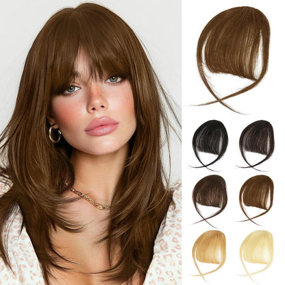 Remy Echthaar Pony Clip | Natürliche Bangs Haarverlängerung