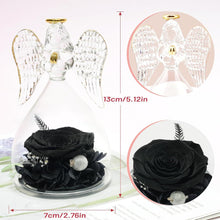 Miofula Ewige Rose Engel Figur Geschenkbox für