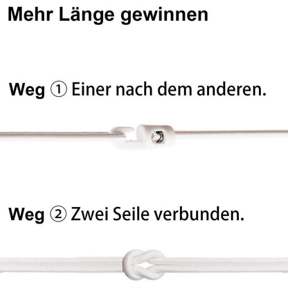 Spanngummis mit Haken 50er Set - 25cm Expander für Camping & Planen