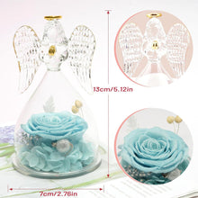 Ewige Rose Engel Figur Geschenk für Frauen