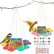Kinder DIY Holz Vogelfutter Craft Kit, 2er-Set Outdoor Paint Spielzeug