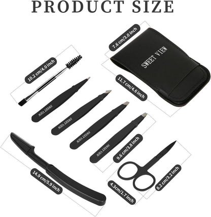 Pinzetten-Set 7-teilig für