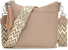 Handtasche Damen Mittelgroß Umhängetasche Crossbody Khaki