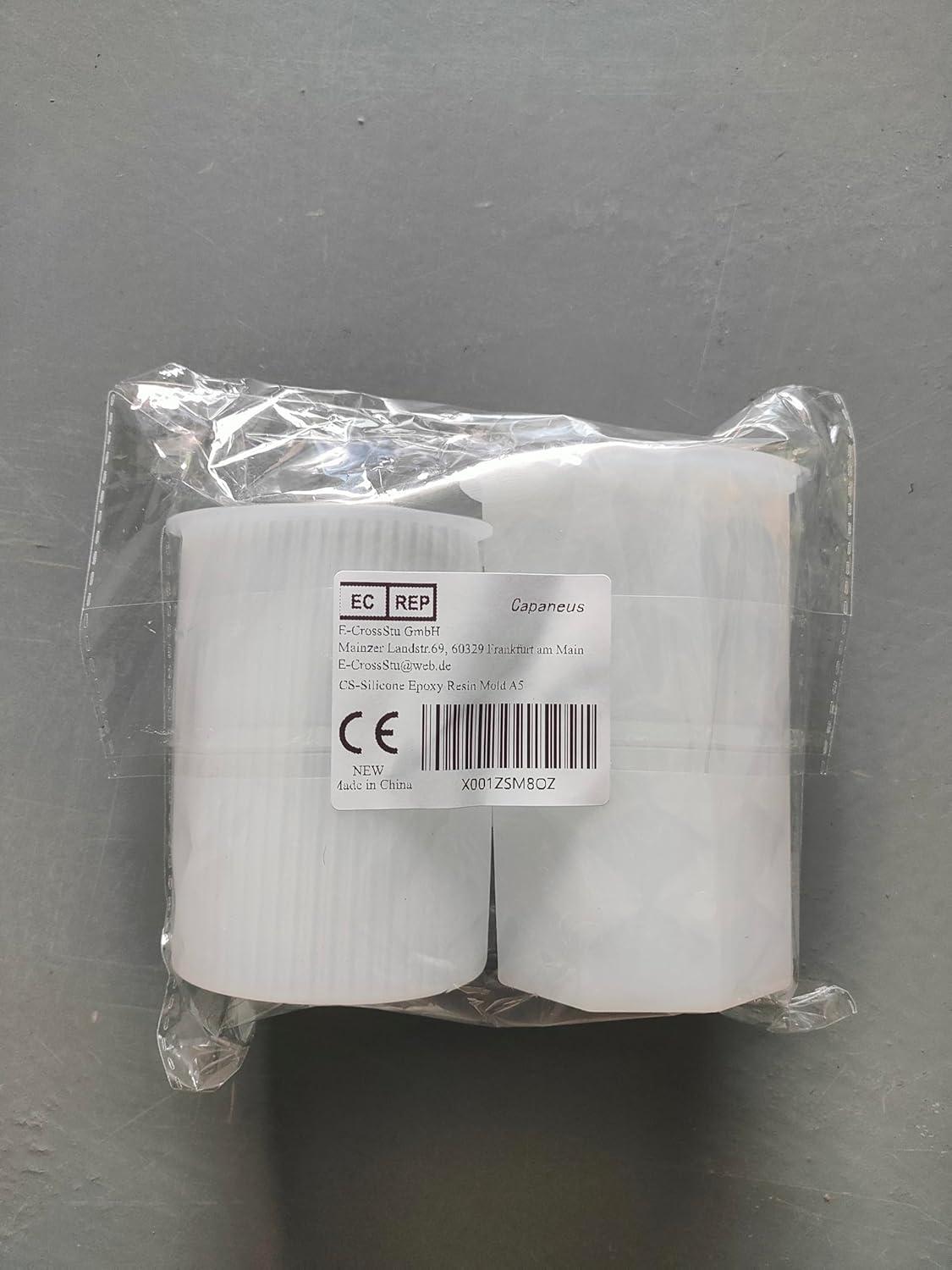 4er Set Silikon Kerzenformen Gießformen DIY Handwerk Home Dekor