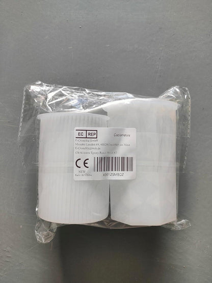 4er Set Silikon Kerzenformen Gießformen DIY Handwerk Home Dekor