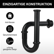 Siphon Waschbecken Ablaufgarnitur Passgenau Edelstahl