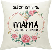 Weihnachtsgeschenk Kissenbezüge Mama 45x45cm Dekokissen Taschen