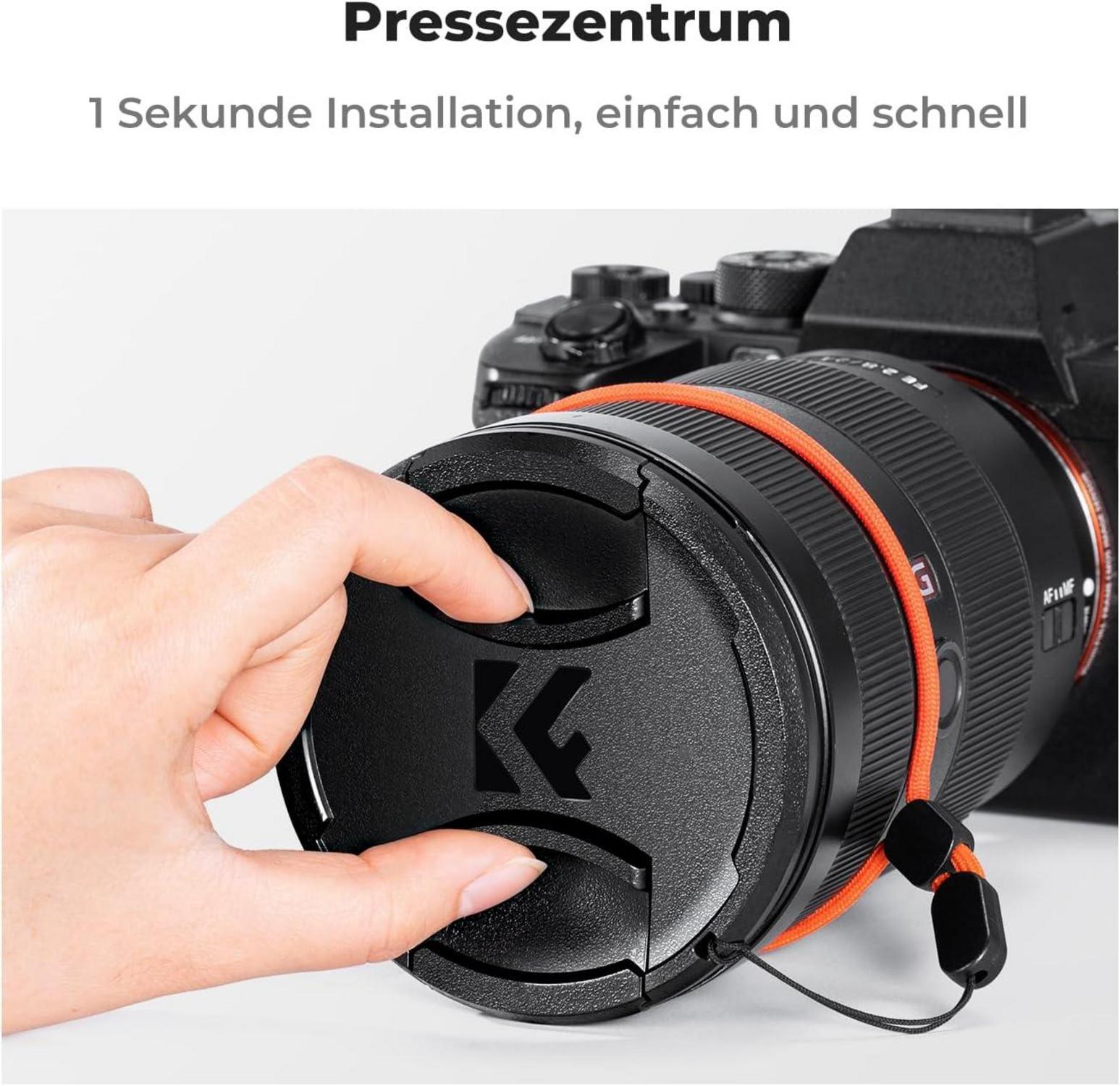 67mm Variabler ND Filter ND2-400 mit Objektivdeckel