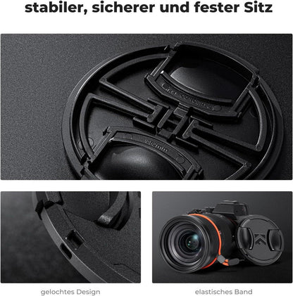 55mm ND Filter Variabler Graufilter ND2-400 1-9 Blendenstufen Ultra-Dünn