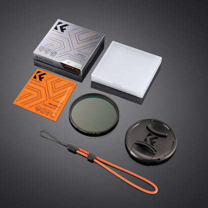55mm ND Filter Variabler Graufilter ND2-400 mit Objektivdeckel