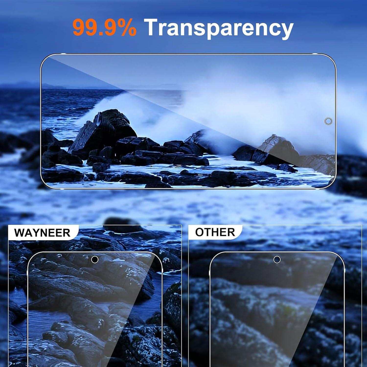 Wayneer Schutzfolie Panzerglas 3x Stück Nothing Phone 2A Kamera 9H HD Display