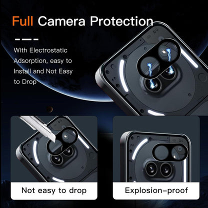 Wayneer Schutzfolie Panzerglas 3x Stück Nothing Phone 2A Kamera 9H HD Display