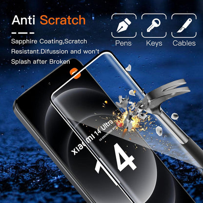 Schutzfolie Xiaomi Mi 14 Ultra Panzerglas 2er Set Kameraschutz HD 9H