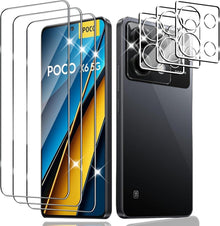 Schutzfolie Panzerglas Kamera Xiaomi POCO X6 5G 6er Set