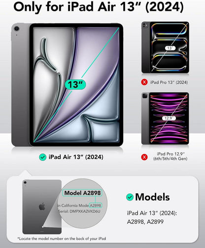 ESR Paper Feel Schutzfolie für iPad Air 13 Zoll M2