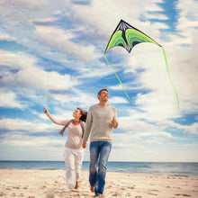 Simxkai Delta Kite Green 150cm - Portable & Easy to Fly